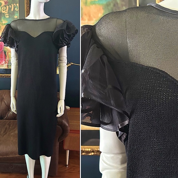 1980s ST JOHN for Neiman Marcus knit - Picture 1 of 9